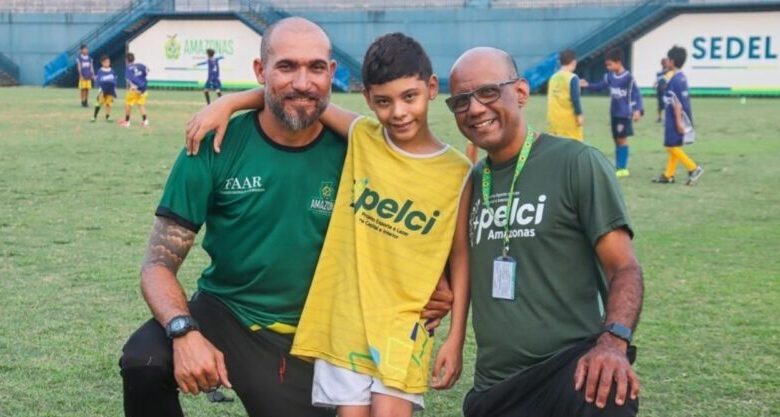 O atleta que treina no Estádio Ismael Benigno (Colina), faz parte do Programa Esporte e Lazer na Capital e Interior (Pelci). Foto: Divulgação